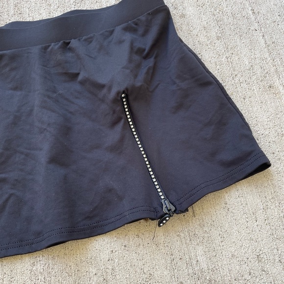 Body Wrappers Short Skirt Dance Skirt with side Zipper Size L Summer Swim Skirt - Picture 3 of 8